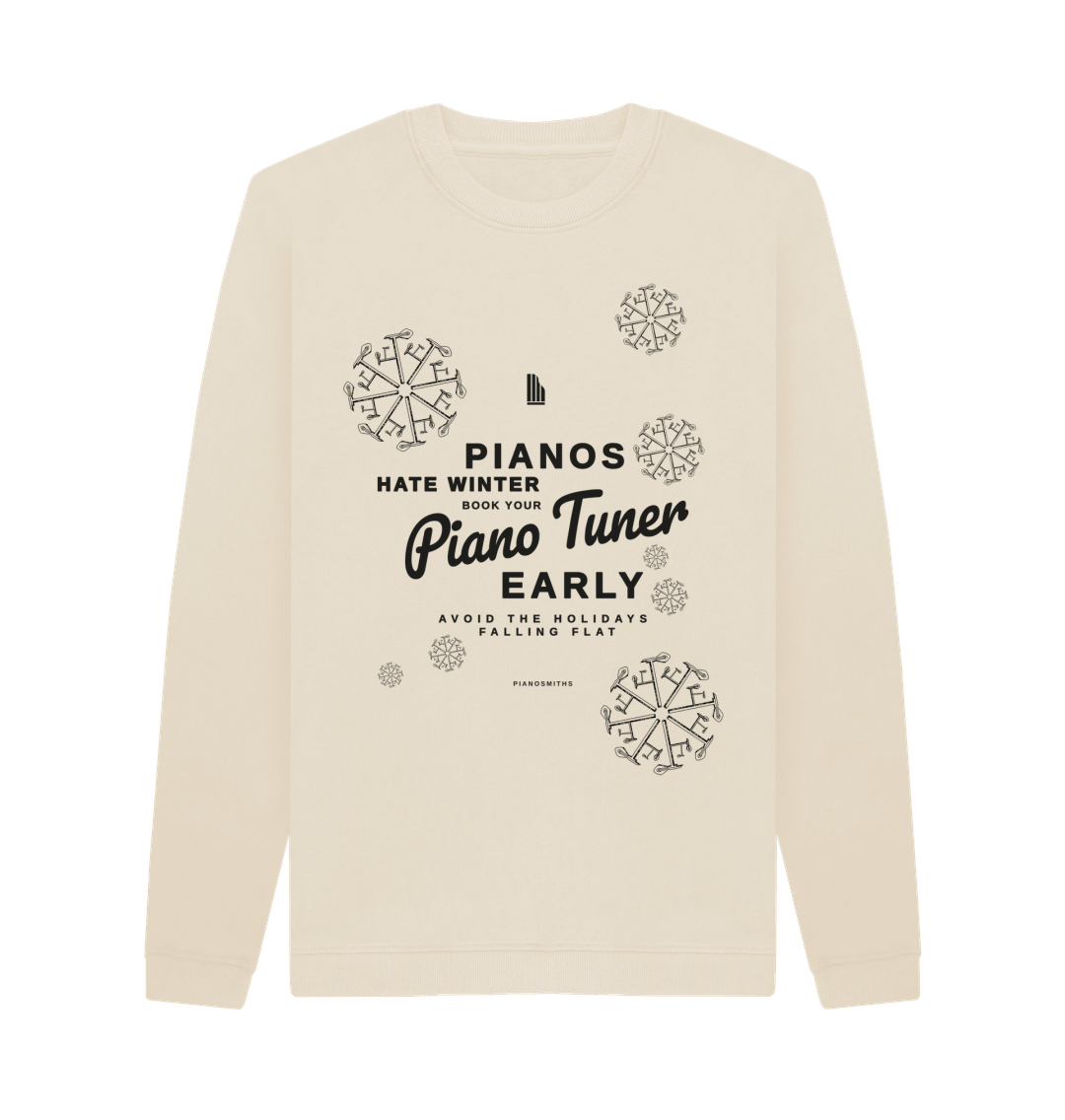 Oat Printed Sweater Front