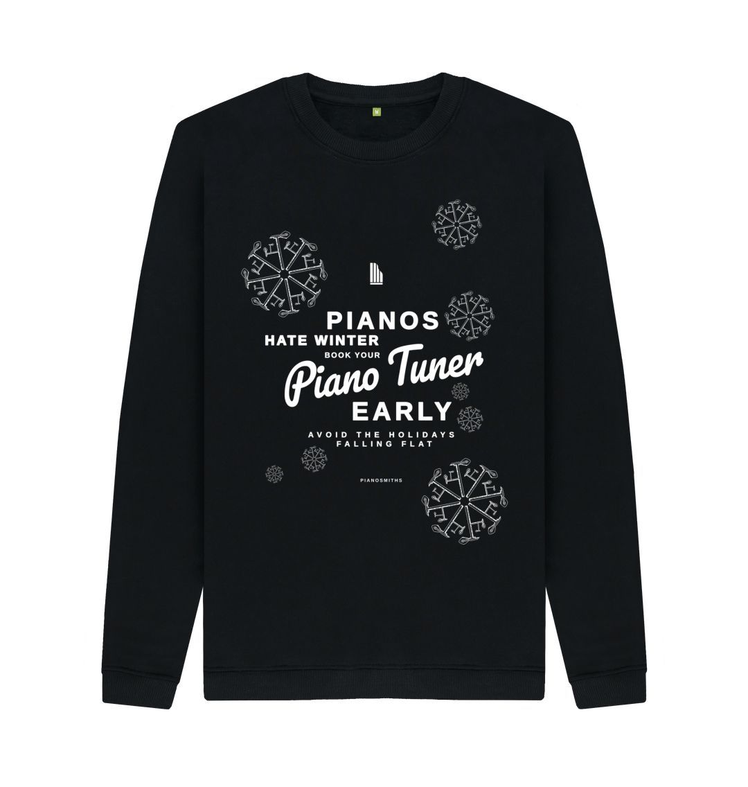 Black Pianos Hate Winter Jumper Dark